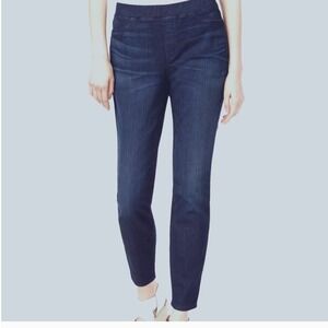 Eileen‎ Fisher pullon jeans  blue skinny size m